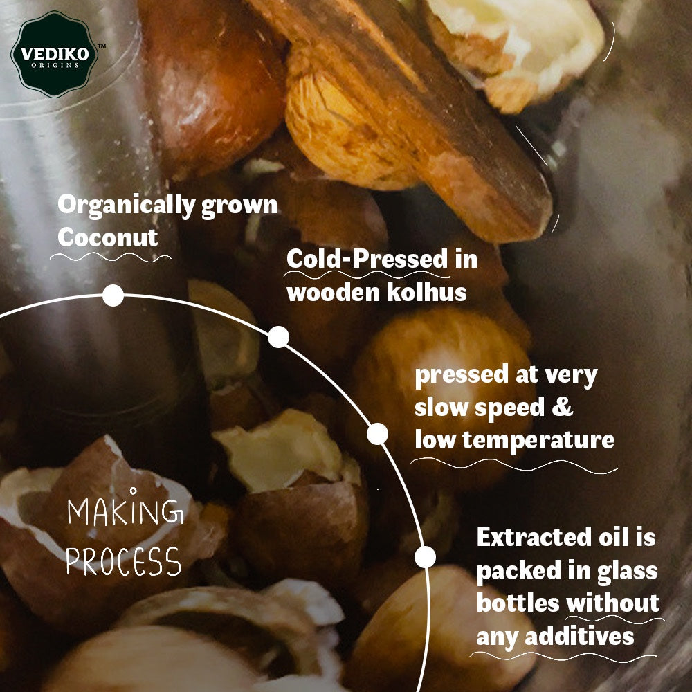 Vediko Origins Coconut Oil | Grocsy
