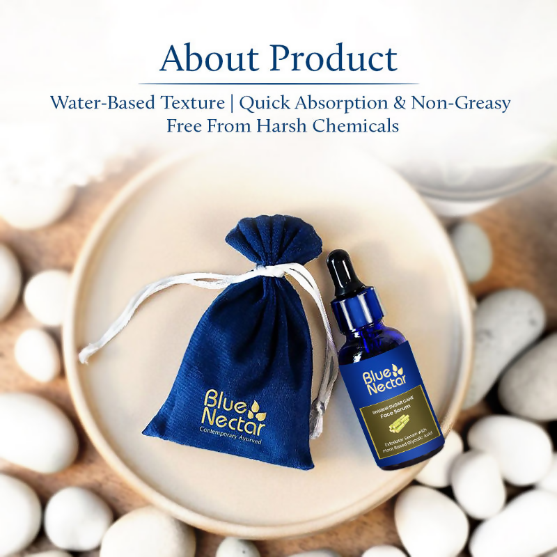 Blue Nectar AHA Exfoliating Face Serum | Grocsy
