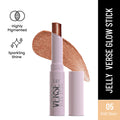 Swiss Beauty Jelly Verse Glow Eyeshadow Stick , Rich Color Payoff, Crease-Proof - Orbit Gleam | Grocsy