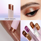 Swiss Beauty Jelly Verse Glow Eyeshadow Stick , Rich Color Payoff, Crease-Proof - Orbit Gleam | Grocsy