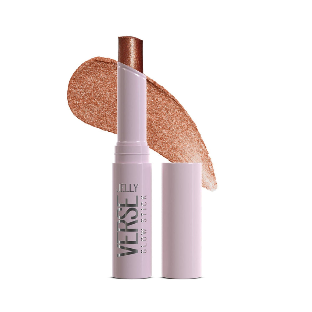 Swiss Beauty Jelly Verse Glow Eyeshadow Stick , Rich Color Payoff, Crease-Proof - Orbit Gleam | Grocsy
