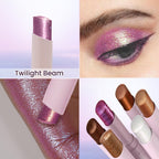 Swiss Beauty Jelly Verse Glow Eyeshadow Stick , Rich Color Payoff, Crease-Proof - Twilight Beam | Grocsy