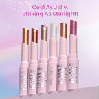 Swiss Beauty Jelly Verse Glow Eyeshadow Stick , Rich Color Payoff, Crease-Proof - Twilight Beam | Grocsy