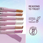 Swiss Beauty Jelly Verse Glow Eyeshadow Stick , Rich Color Payoff, Crease-Proof - Twilight Beam | Grocsy