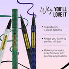 Colors Queen Fabulous Color Eyeliner - 01 | Grocsy