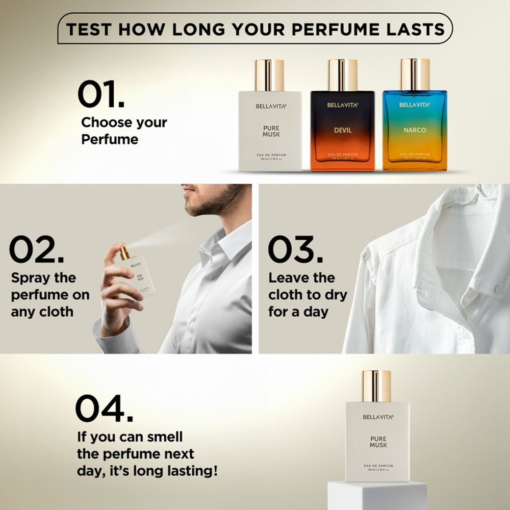 Bella Vita Organic Pure Musk Eau de Perfume | Grocsy