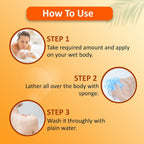 Omeo Calendula Body Wash Gentle Cleansing, Soft Nourshing Body Wash | Grocsy