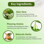 Omeo Aloe Vera Body Wash - Gentle Cleansing, Soft Nourshing Body Wash | Grocsy