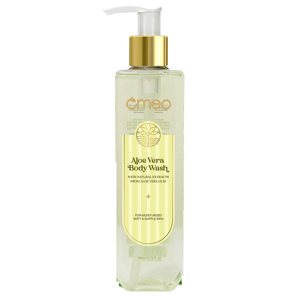 Omeo Aloe Vera Body Wash - Gentle Cleansing, Soft Nourshing Body Wash | Grocsy
