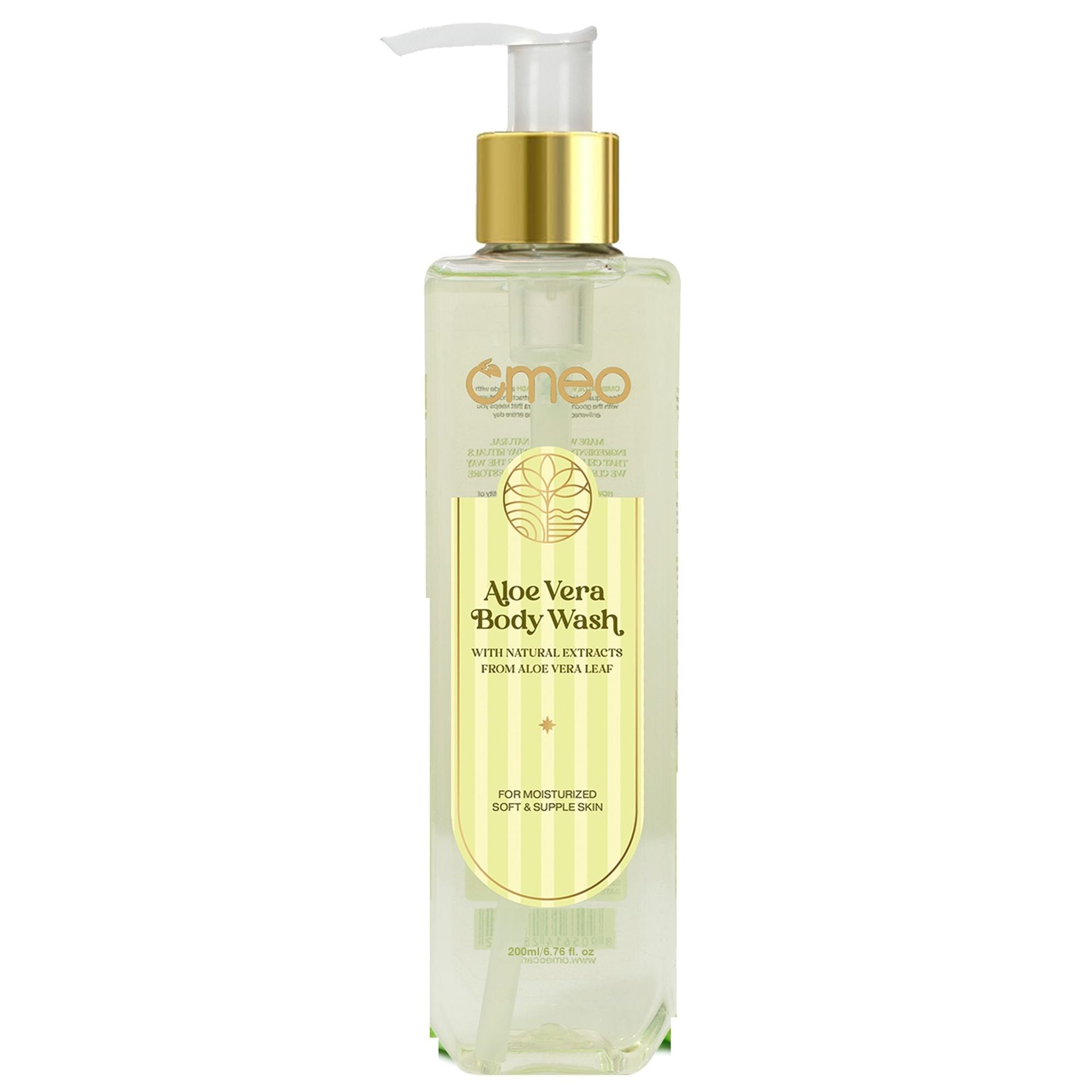 Omeo Aloe Vera Body Wash - Gentle Cleansing, Soft Nourshing Body Wash | Grocsy