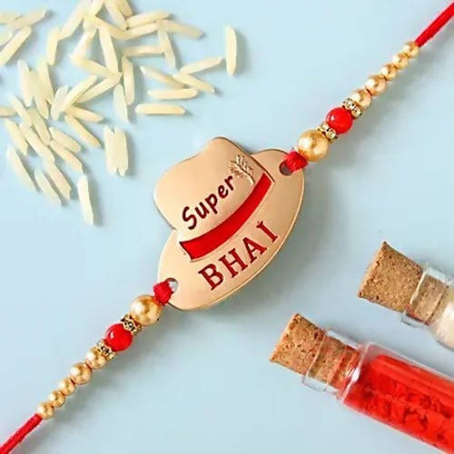 Super Bhai Rakhi & Bodybuilder Bhai Chocolate Sleeve | Grocsy