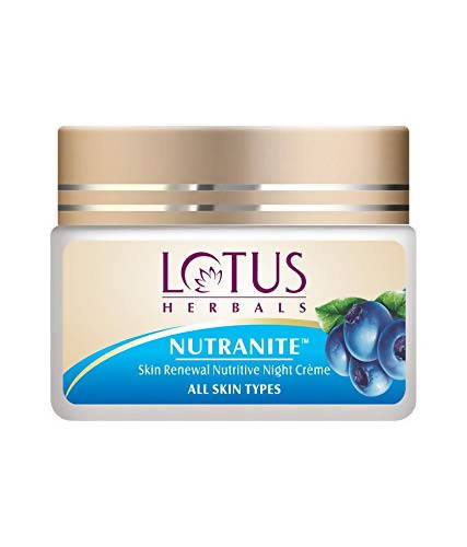 Lotus Herbals Nutranite Skin Renewal Nutritive Night Cream | Grocsy