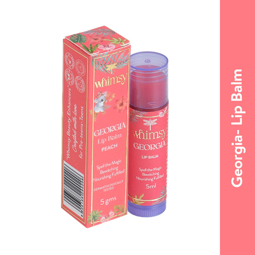 Whimsy Beauty Natural, Organic, Soft Smooth Lip Balm For Teen And Preteen Girls (Georgia) | Grocsy