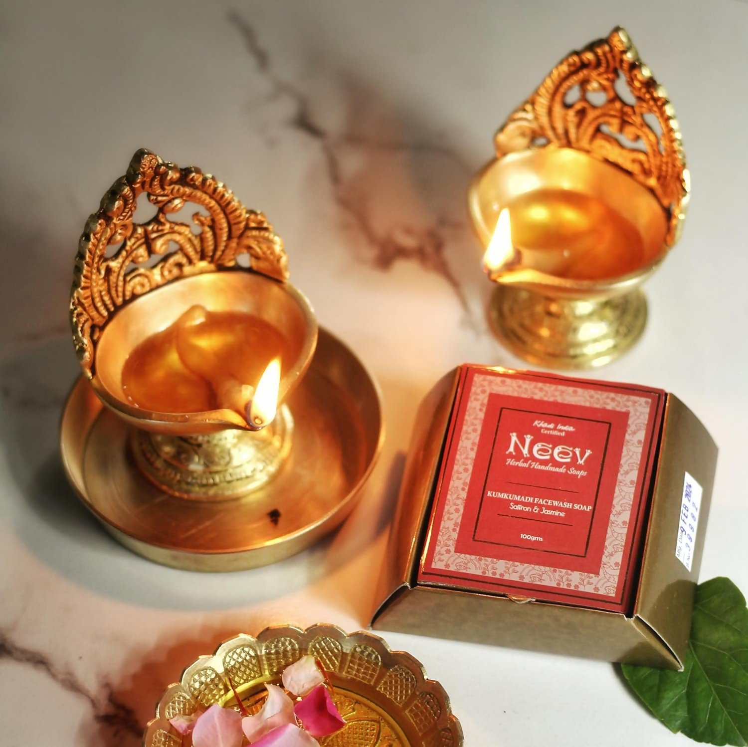 Neev Herbal Handmade Kumkumadi Soaps | Grocsy