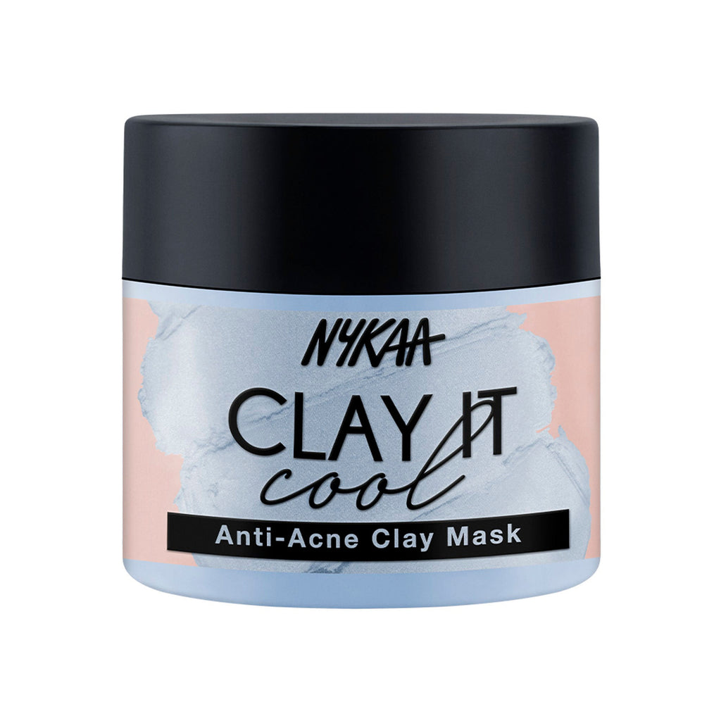 Nykaa Clay It Cool Clay Mask - Anti-Acne | Grocsy