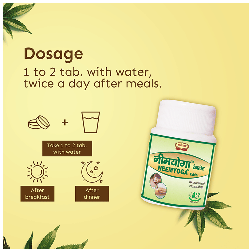 Jaived Ayurveda Neemyoga Tablet | Grocsy