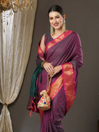 Saree Mall Woven Design Zari Festive Sarees | Grocsy