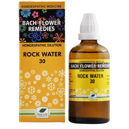 New Life Homeopathy Bach Flower Remedies Rock Water Dilution | Grocsy