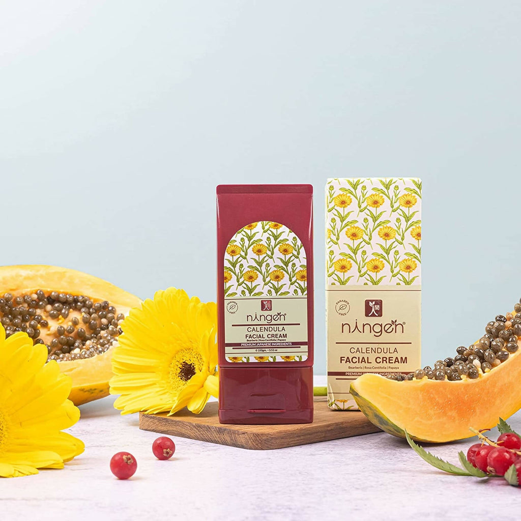 Ningen Calendula Facial Cream | Grocsy