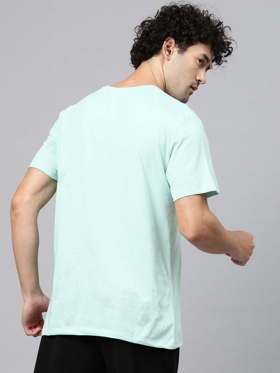 Alcis Men Typography Printed Anti Static T-shirt | Grocsy