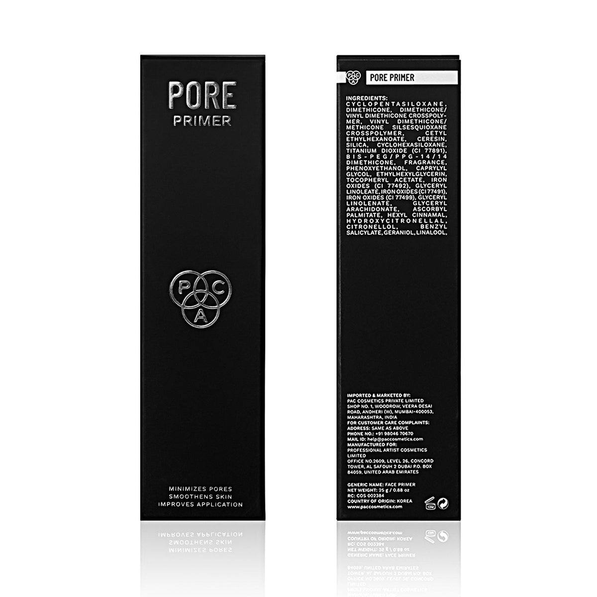 PAC Studio Pore Primer -Minimizes Pores, Smooths Fine Lines, Creates a Smooth Canvas & Prolongs Makeup Wear | Grocsy