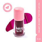 Gush Beauty Balmy Glossy Tinted Lip Oil - Rich Berry | Grocsy