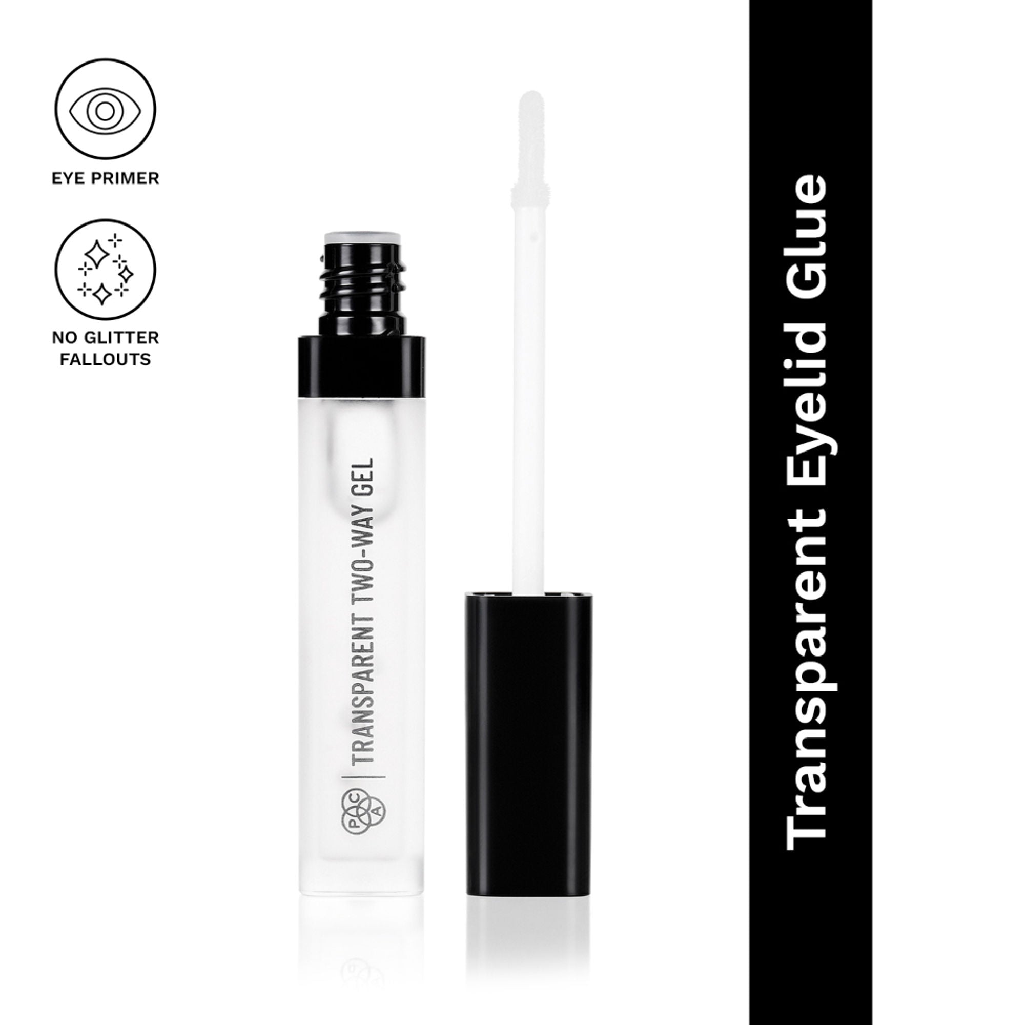 PAC Studio Transparent Two Way Gel - Lightweight Gel Formula, Glue for Chunky Glitter with Zero Fallout | Grocsy