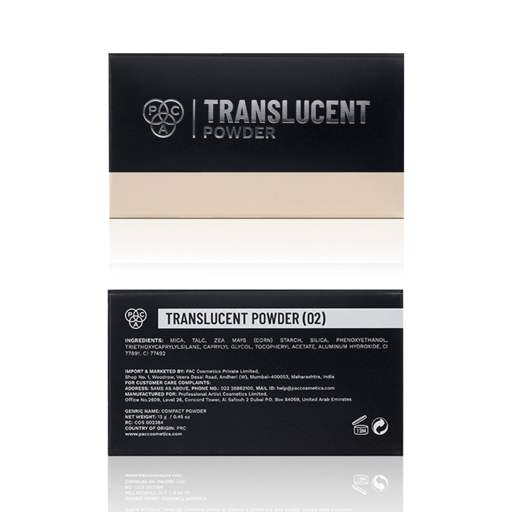 PAC Studio Translucent Powder - 02 | Grocsy