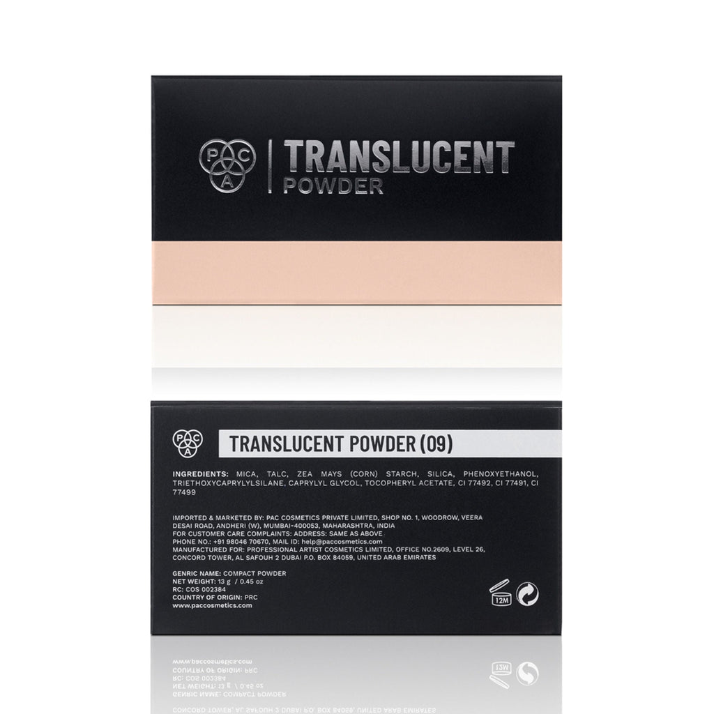 PAC Studio Translucent Powder - 09 | Grocsy