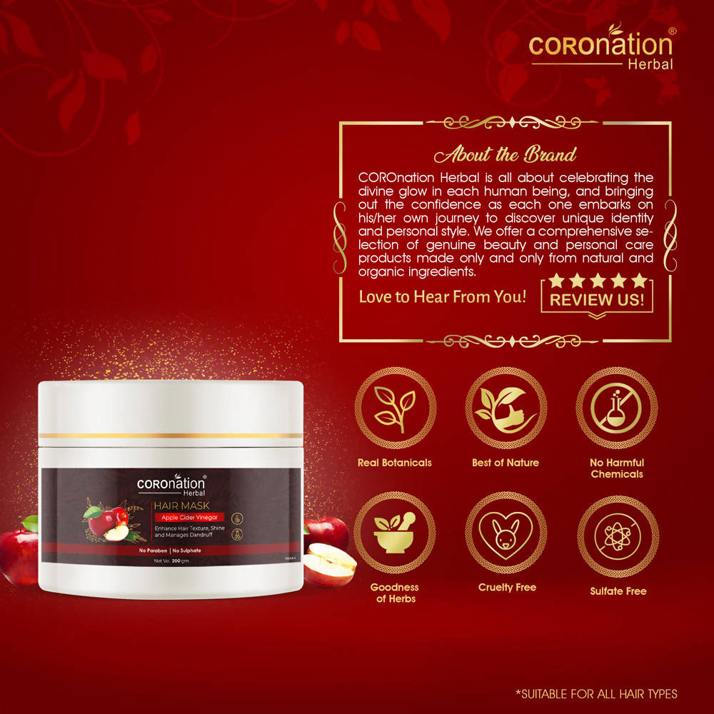 Coronation Herbal Apple Cider Vinegar Hair Mask | Grocsy