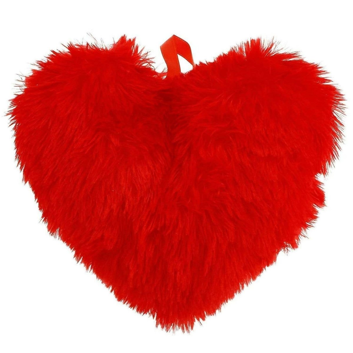 Anupam Enterprises Plush Heart Shaped Soft Stuffed Love Throw Cushion Pillows Red Color | Grocsy