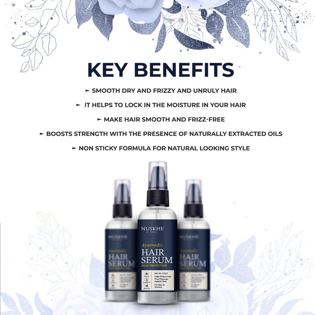Nuskhe By Paras Hair Serum For Heat Protection | Grocsy