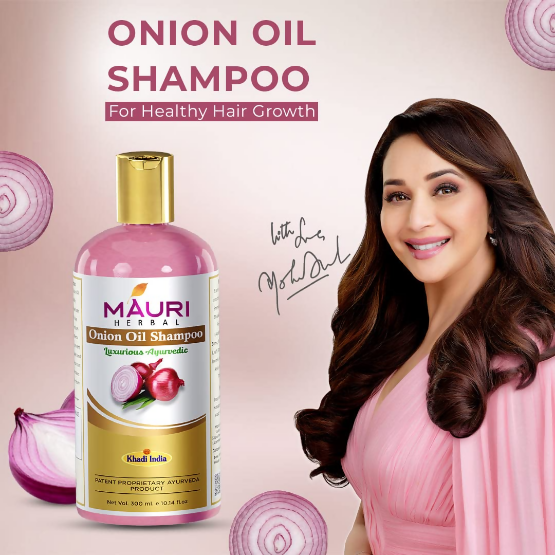 Khadi Mauri Herbal Onion Oil Shampoo | Grocsy
