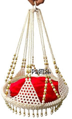 Partish Handcrafted Hanging Moti Jhula for Laddu Gopal Ji | Grocsy