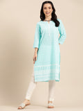 Sangria Women Ethnic Motifs Embroidered Kurta | Grocsy