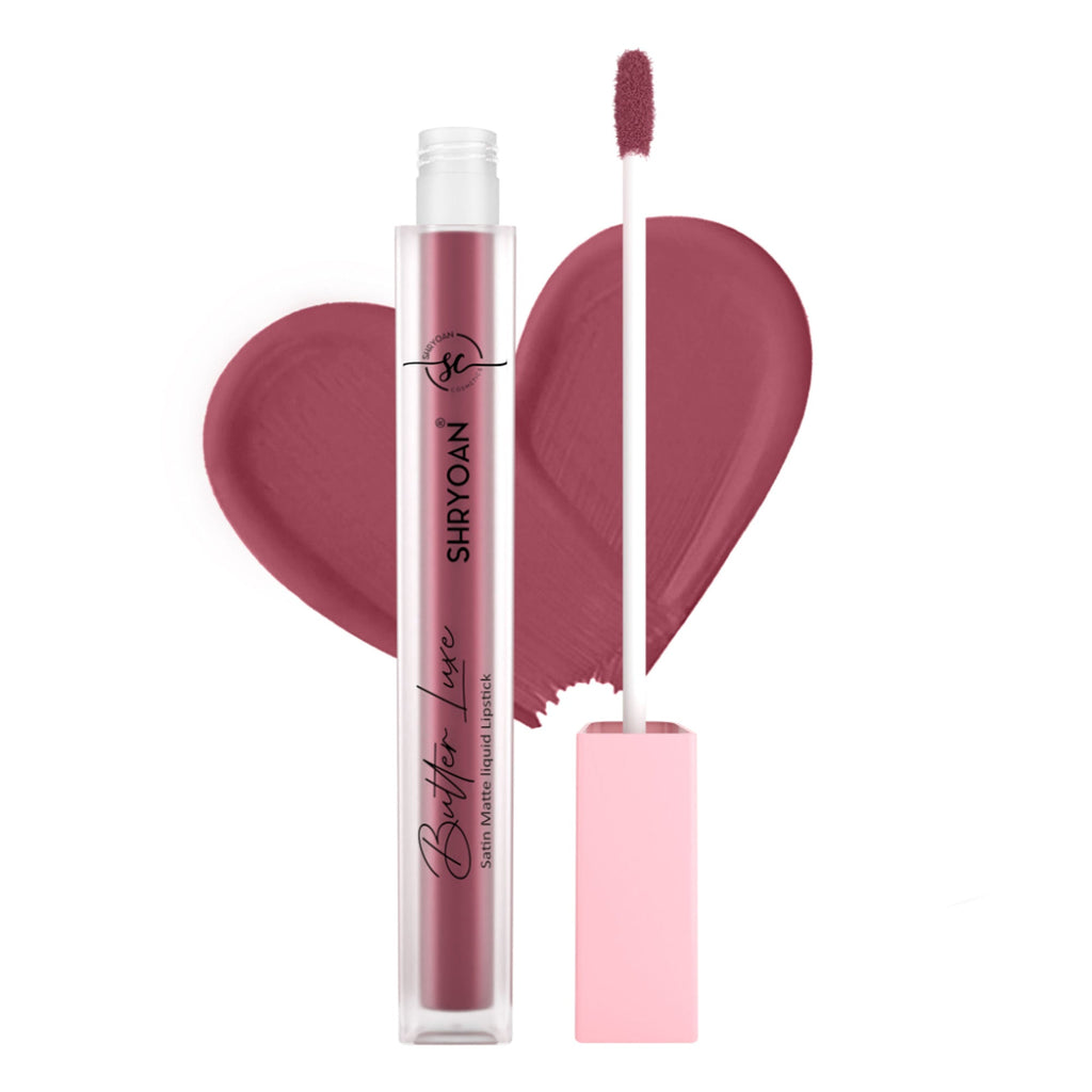 Shryoan Butter Luxe Satin Matte Liquid Lipstick - Commited 04 | Grocsy