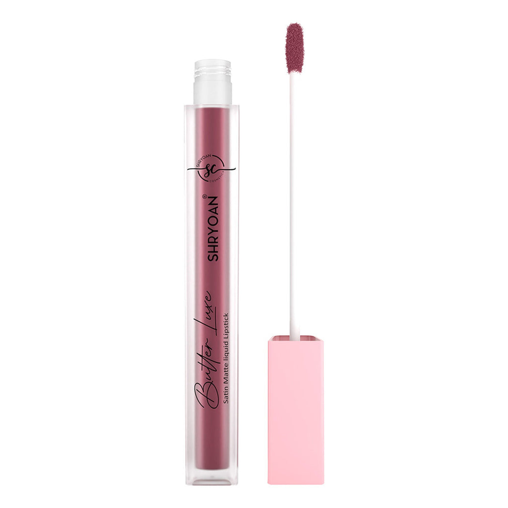 Shryoan Butter Luxe Satin Matte Liquid Lipstick - Commited 04 | Grocsy