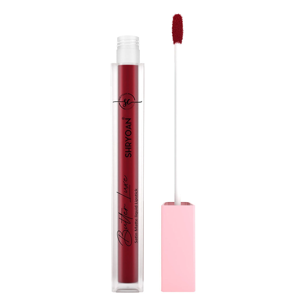 Shryoan Butter Luxe Satin Matte Liquid Lipstick - Red Moment 06 | Grocsy