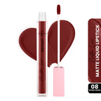 Shryoan Butter Luxe Satin Matte Liquid Lipstick - Drama Mama 08 | Grocsy