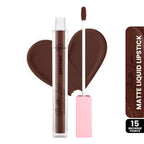 Shryoan Butter Luxe Satin Matte Liquid Lipstick - Brownie Points 15 | Grocsy