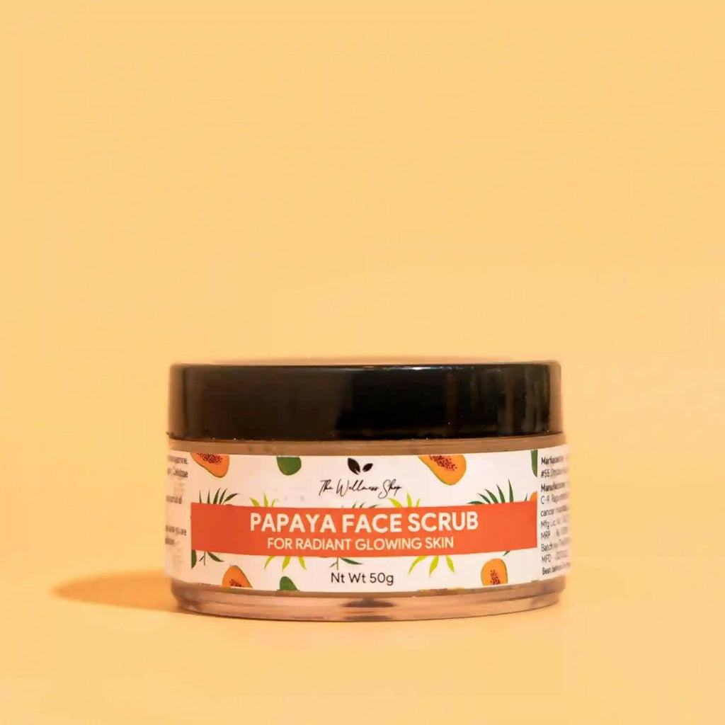 The Wellness Shop Papaya Face Scrub | Grocsy