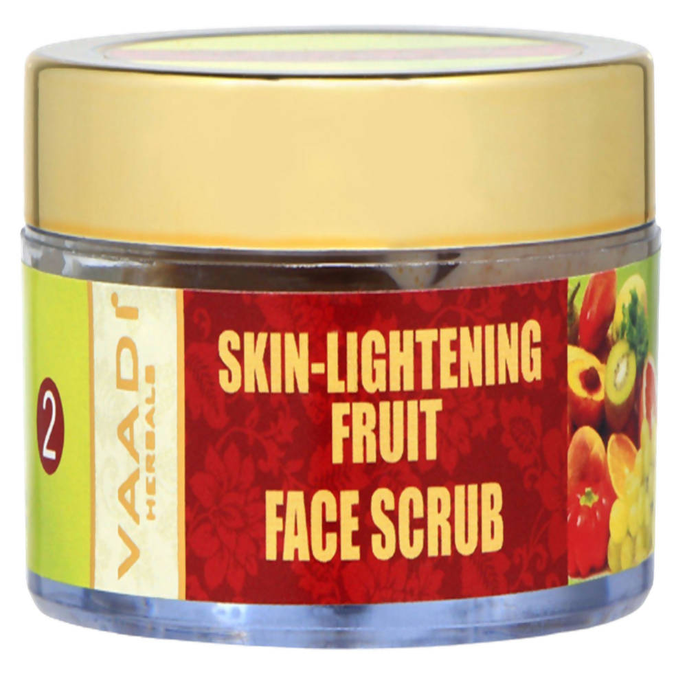 Vaadi Herbals Skin Lightening Fruit Face Scrub | Grocsy