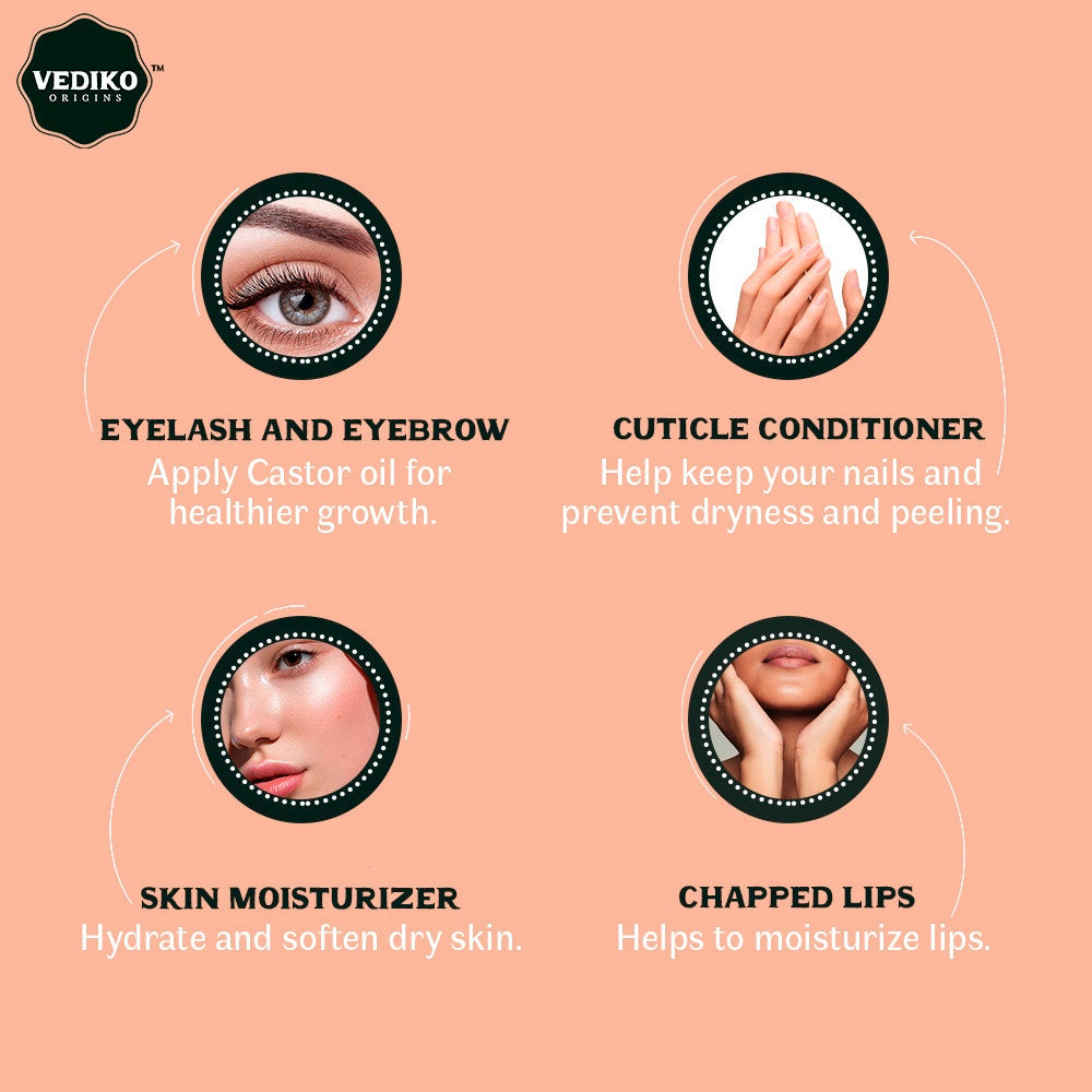 Vediko Origins Castor Oil | Grocsy