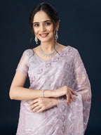 kasee Sequinned Embellished Saree | Grocsy