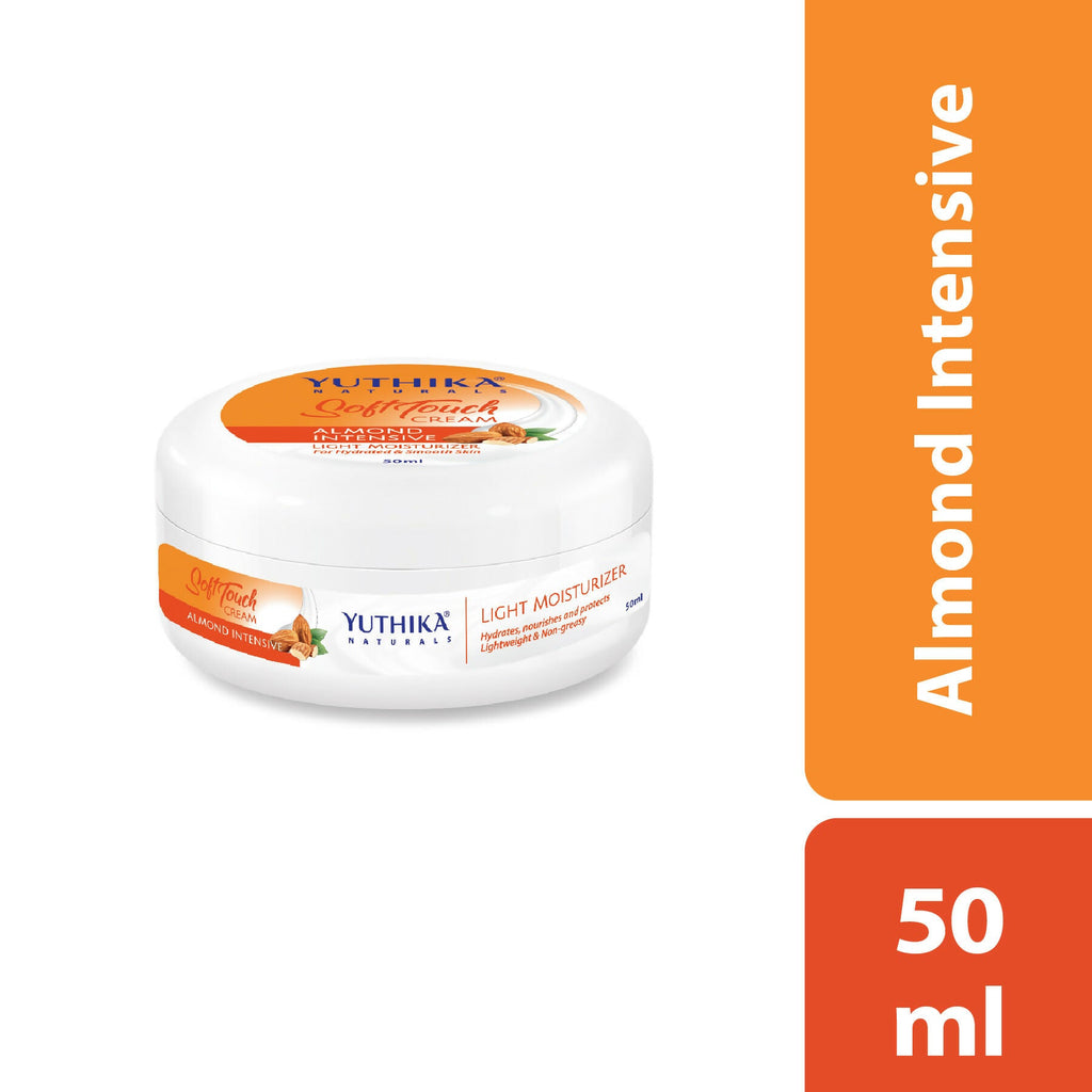 Yuthika Almond Intensive Light Moisturizer Cream | Grocsy