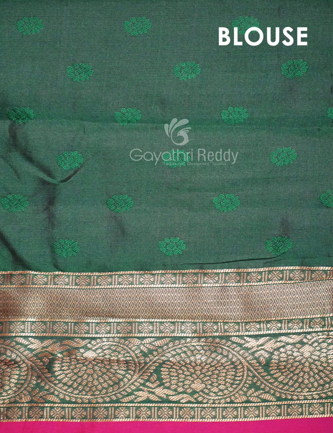 Shades of Peach Pink Floral Designbanaras Semi Silk Saree By Gayathri Reddy Designer Studio | Grocsy