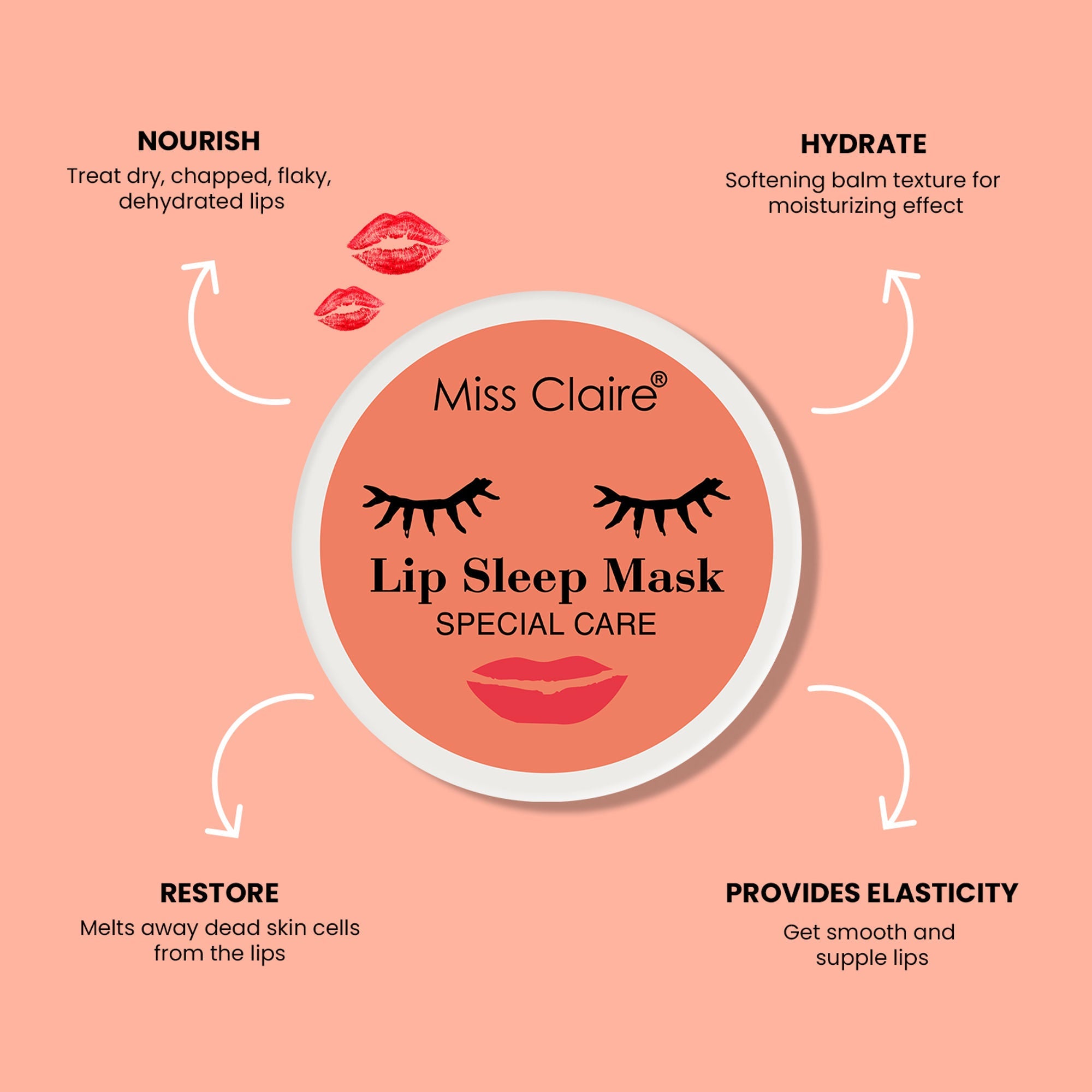 Miss Claire Lip Sleep Mask Special Care - 1 | Grocsy