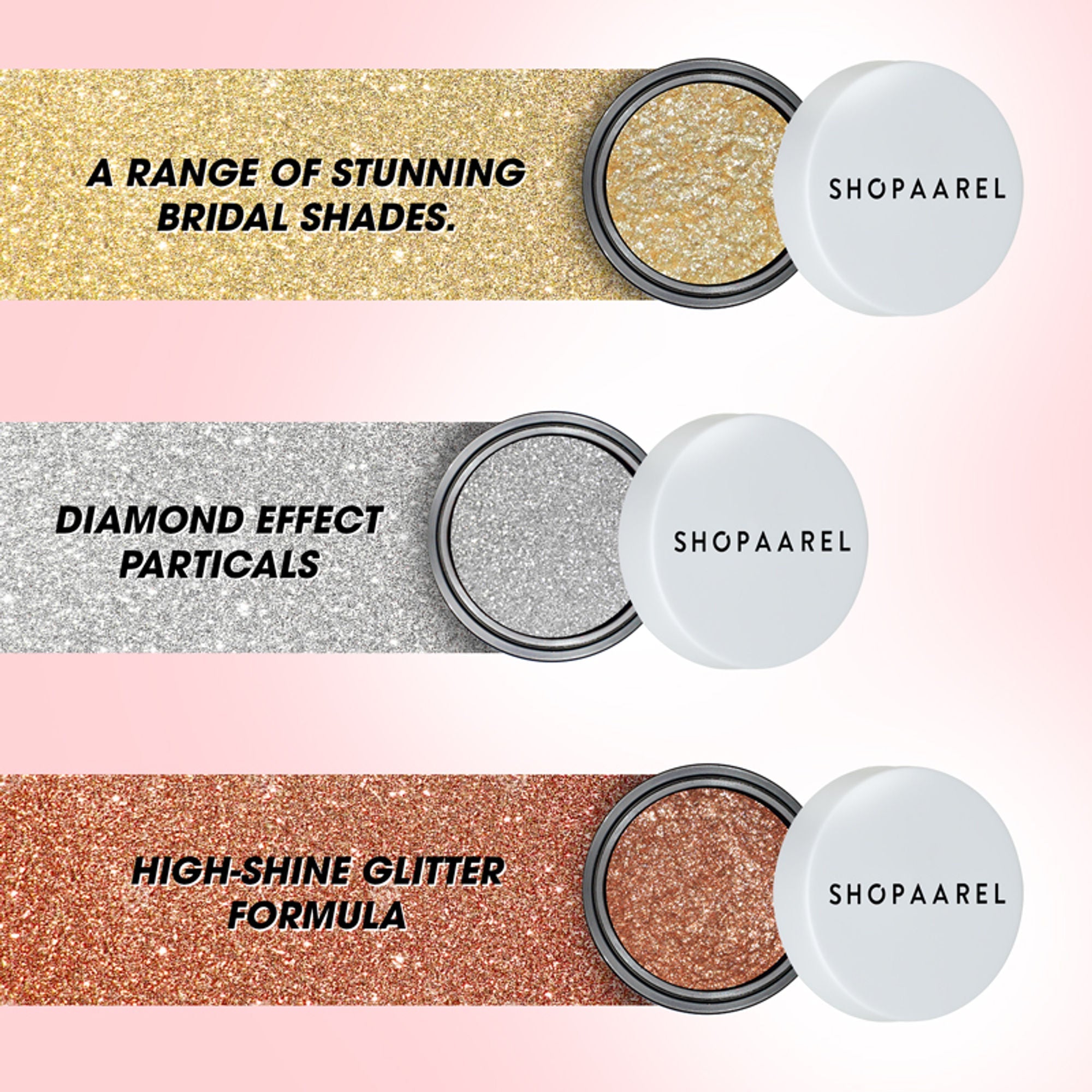 Shopaarel Photoready Eye Glitter - 01 | Grocsy