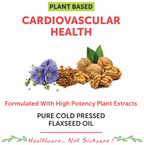 Bliss Welness Flaxseed Oil High Potency Omega-3 Softgel Capsule | Grocsy
