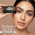 Hilary Rhoda Drawing Eyebrow Palette With 3 Natural Shades - 01 | Grocsy